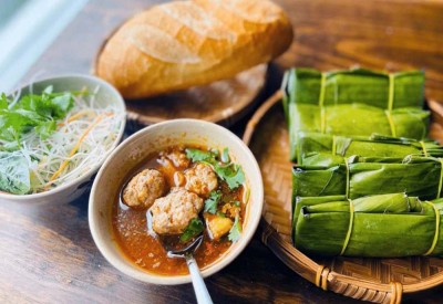 Bánh mì xíu mại Đà Lạt